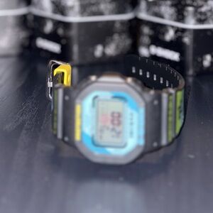 G-Shock Black and Yellow Digital Watch
